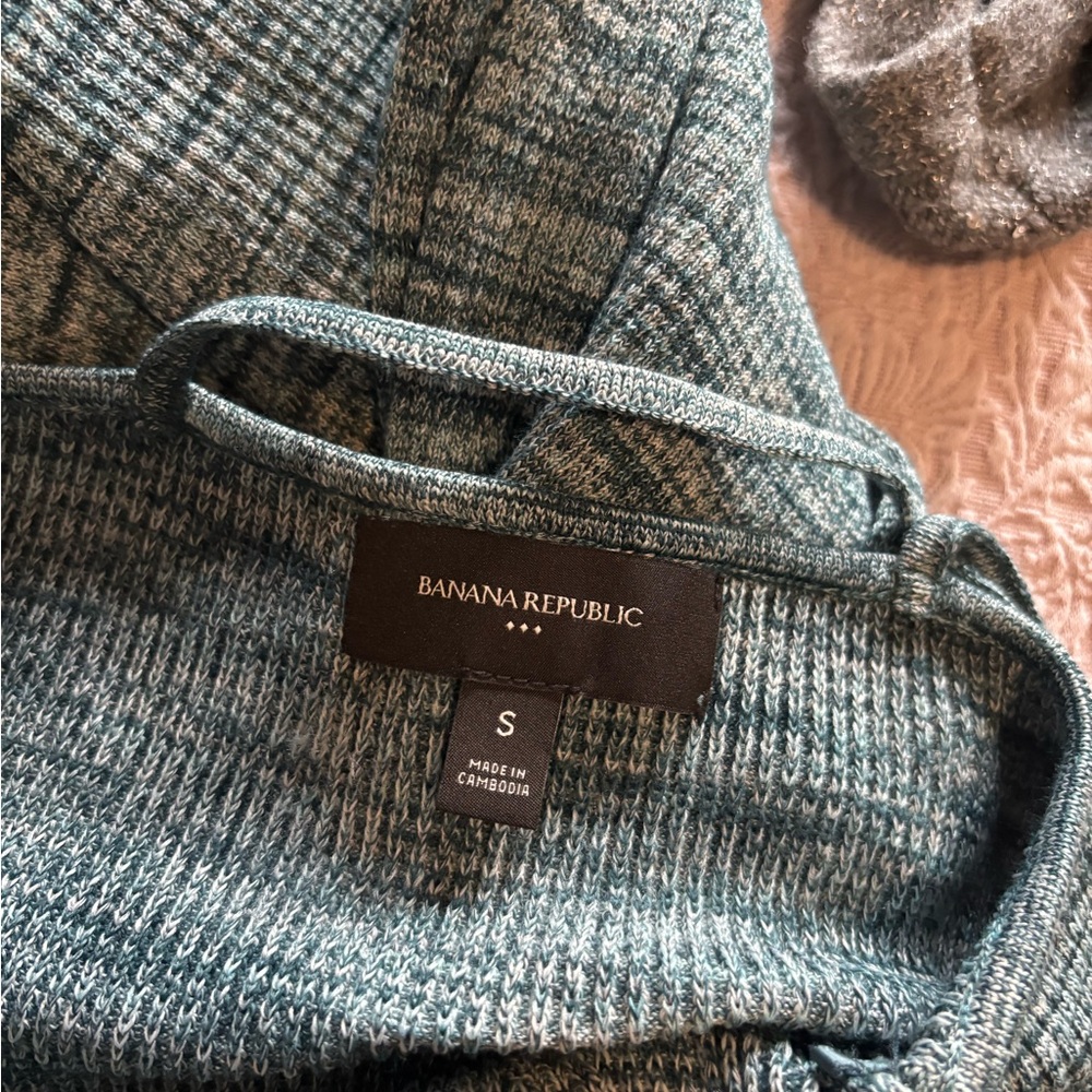 Banana Republic Textured Green Maxi Dress - Picture 3 of 3